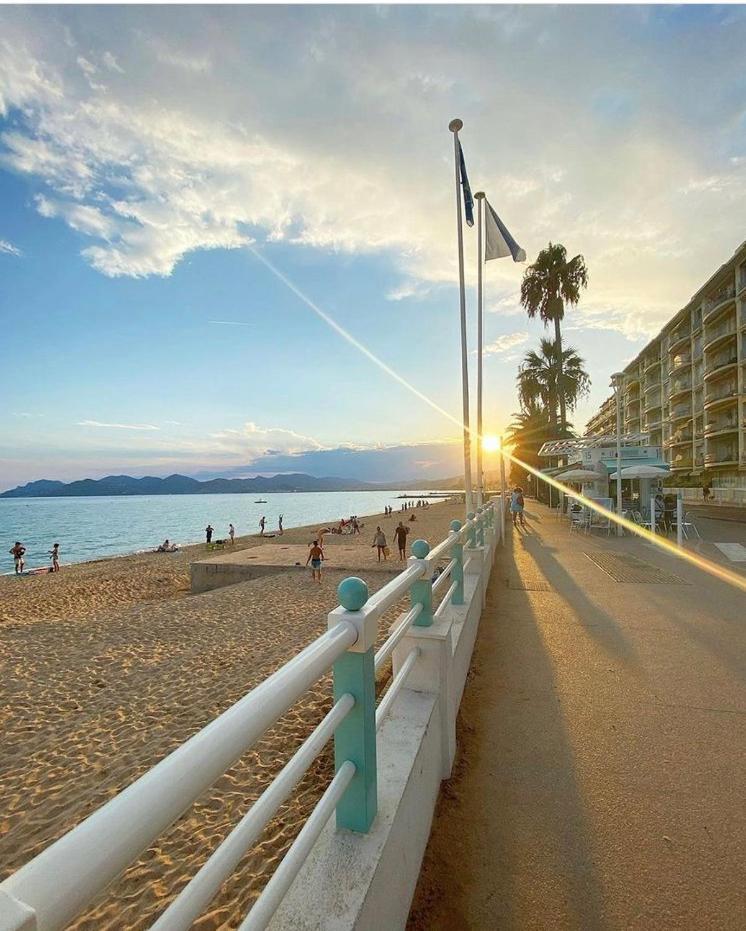 Superbe Studio Proche Palais Et Plages A Pieds Cannes Zewnętrze zdjęcie